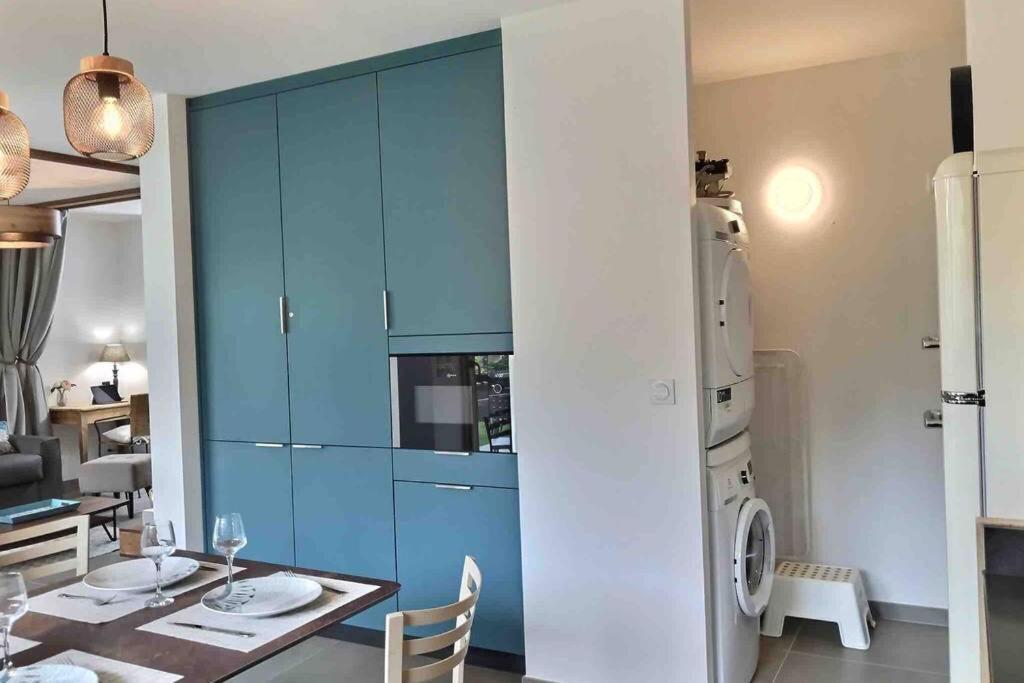 Tres Bel Appartement En Rez De Jardin, Talloires Kültér fotó